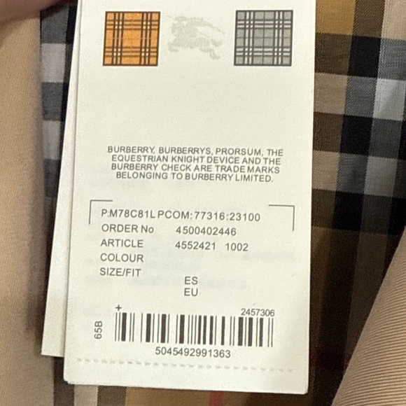 Burberry Graffiti Trench Coat - Picture 6 of 8